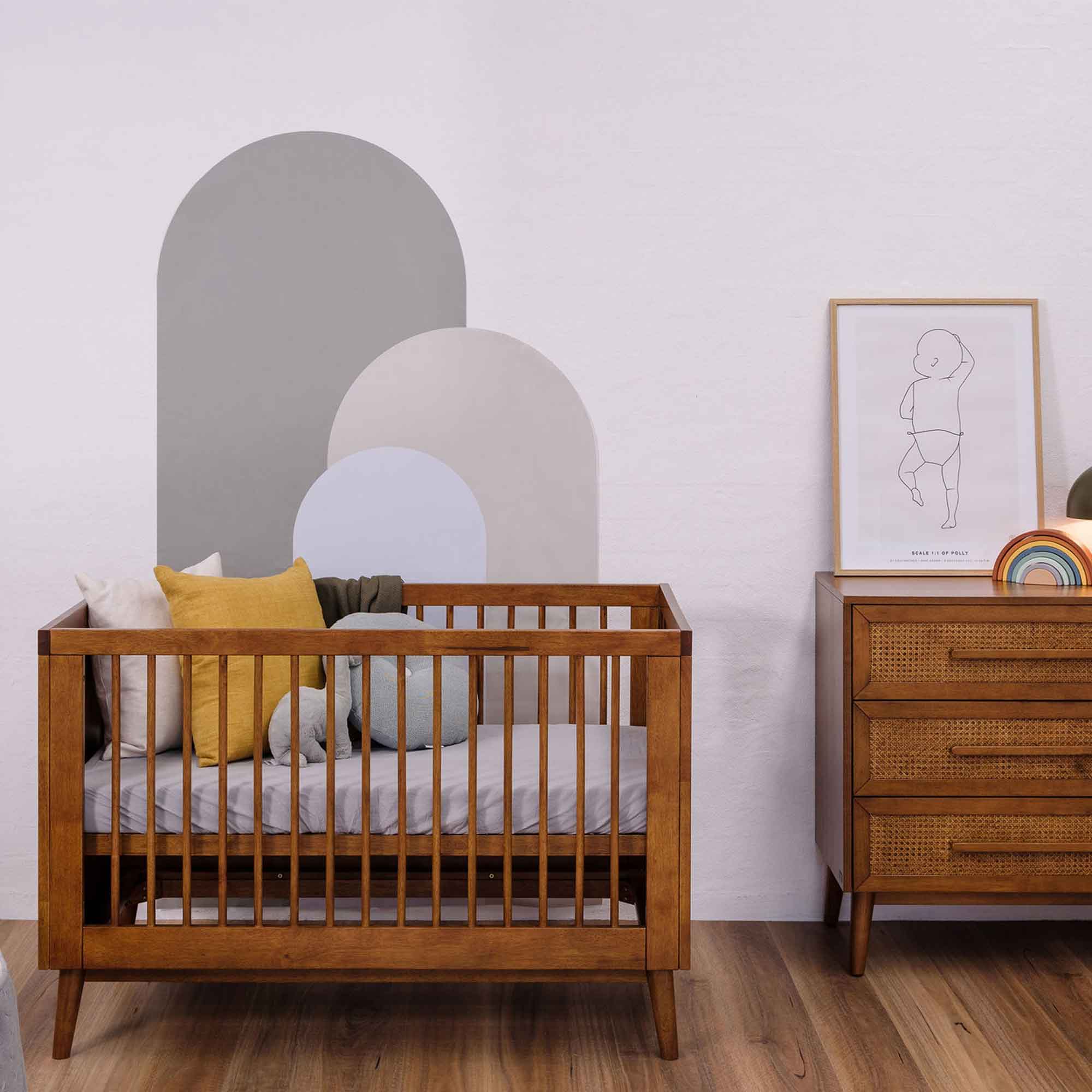 Babyrest Kaya Cot + Mattress