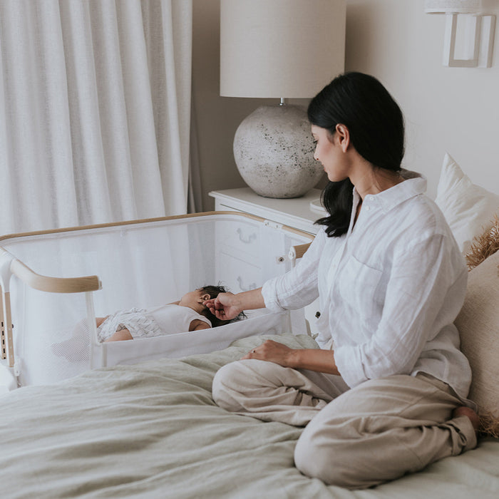 Babyrest Alfie2 Bedside Bassinet Lifestylte
