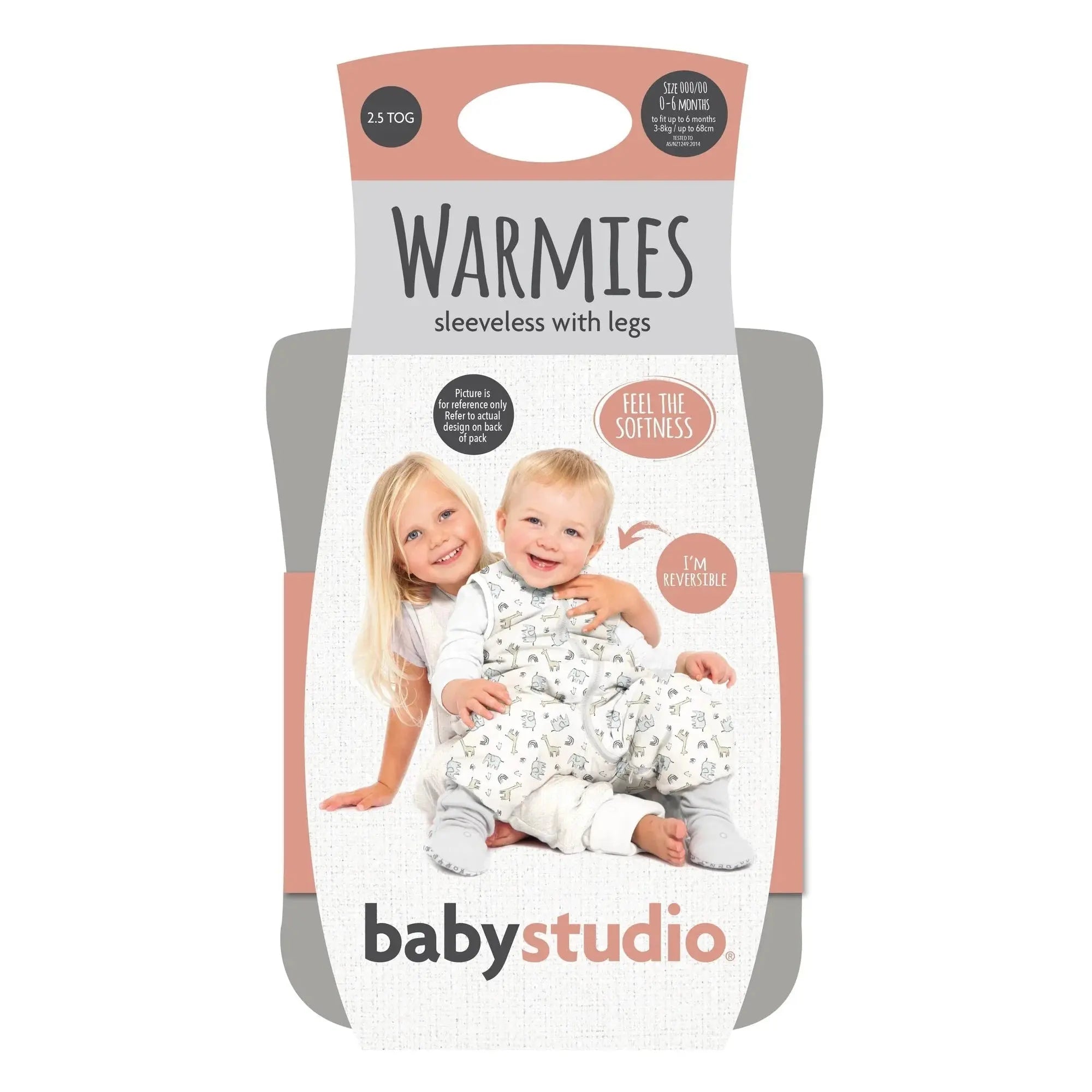 Babystudio Warmies Cotton without arms 2.5 TOG