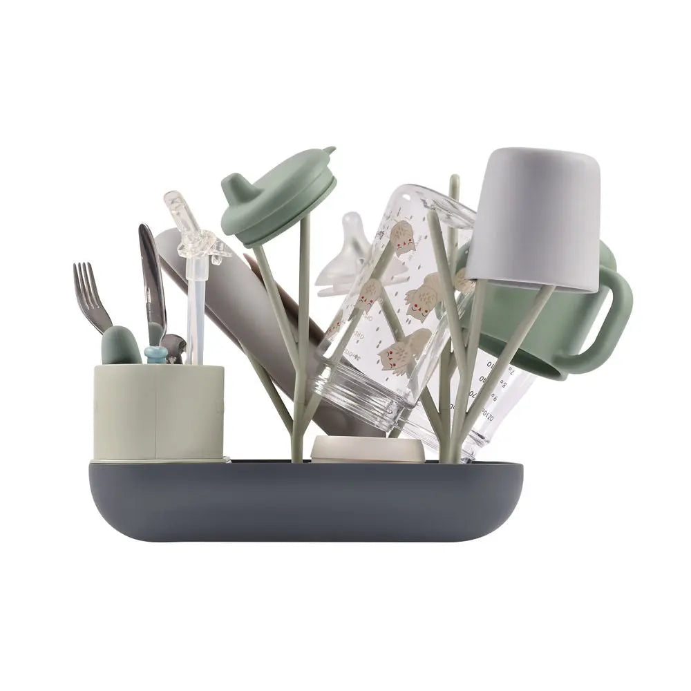 Beaba Forest Drying Rack - Green/Grey