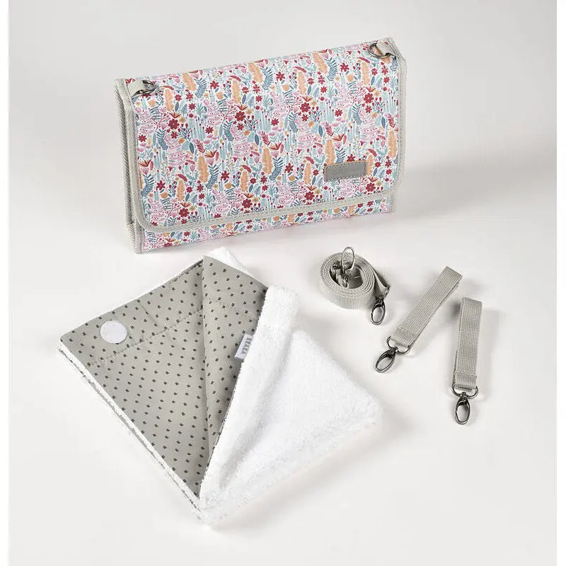 Beaba Geneve On The Go Changing Station - Floral Mirage