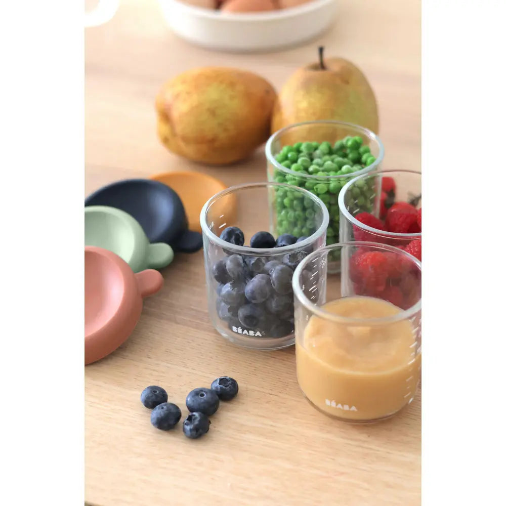 Beaba Glass Jars 4 Pack - 250ml