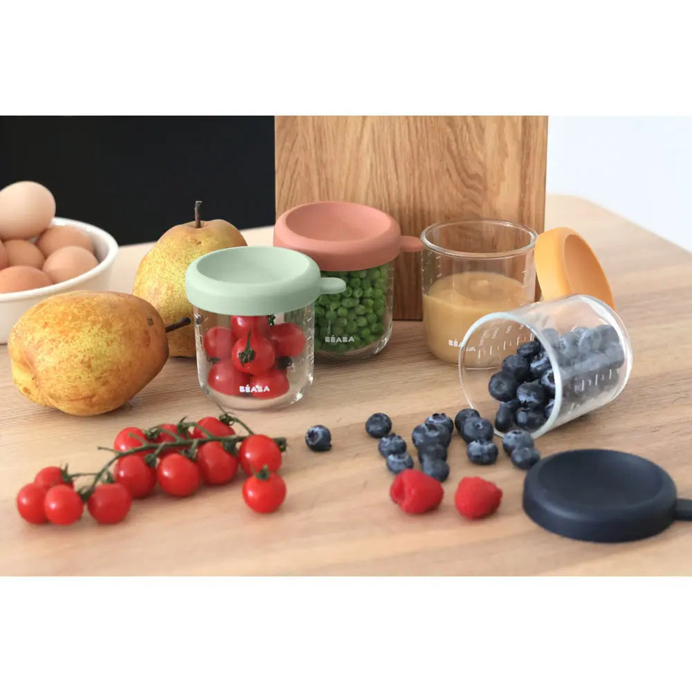 Beaba Glass Jars 4 Pack - 250ml