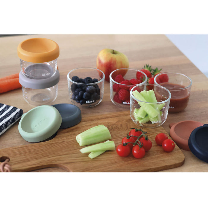 Beaba Glass Jars 6 Pack - 150ml