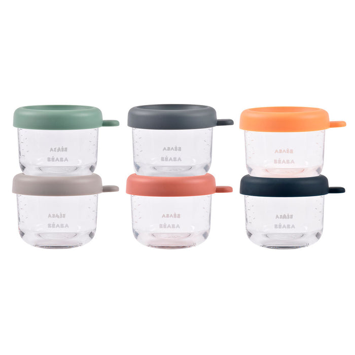 Beaba Glass Jars 6 Pack - 150ml