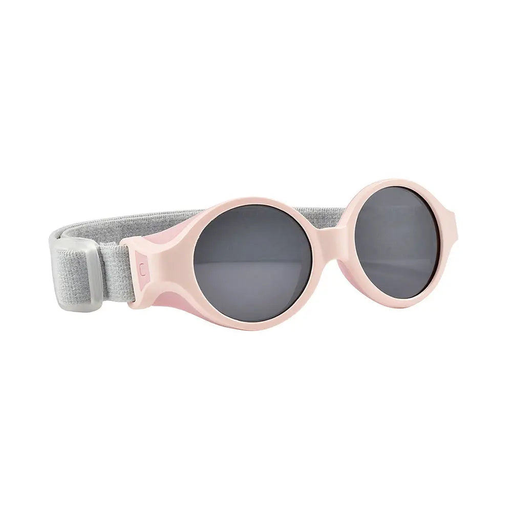 Beaba Glee Baby Clip Strap Sunglasses - Pink - 0-9 Months
