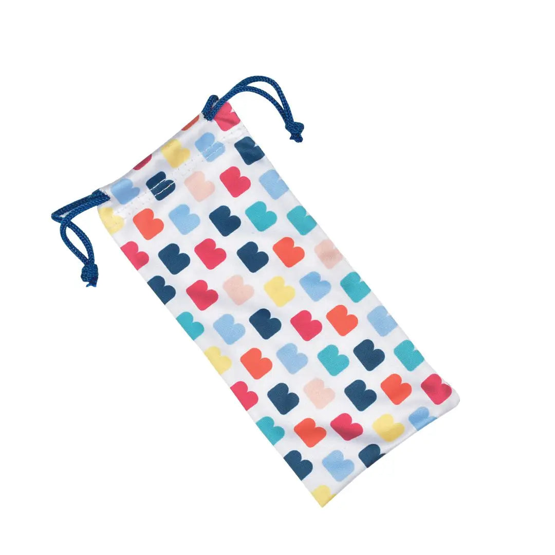 Beaba Glee Baby Clip Strap Sunglasses - Powder Blue - 0-9 Months