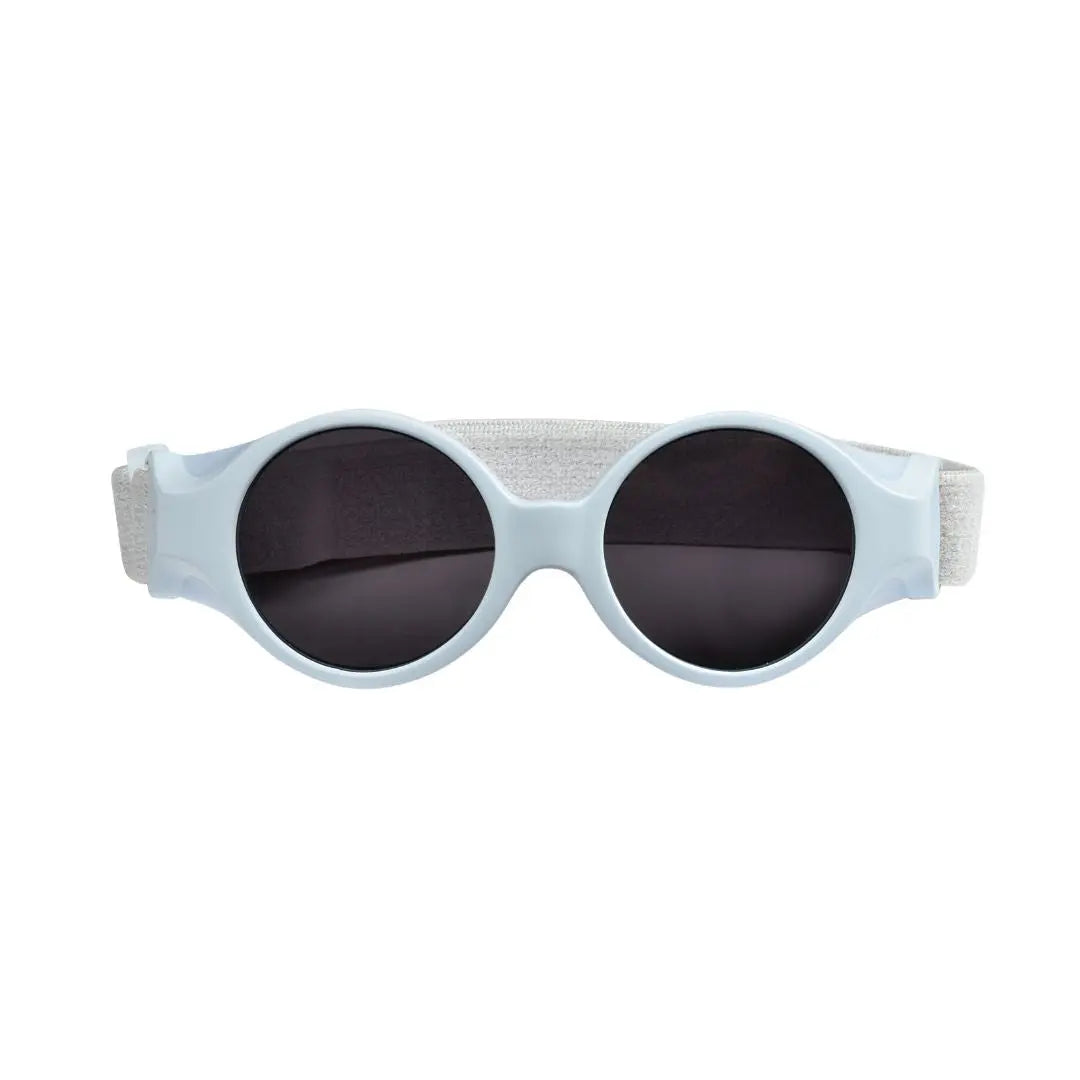 Beaba Glee Baby Clip Strap Sunglasses - Powder Blue - 0-9 Months
