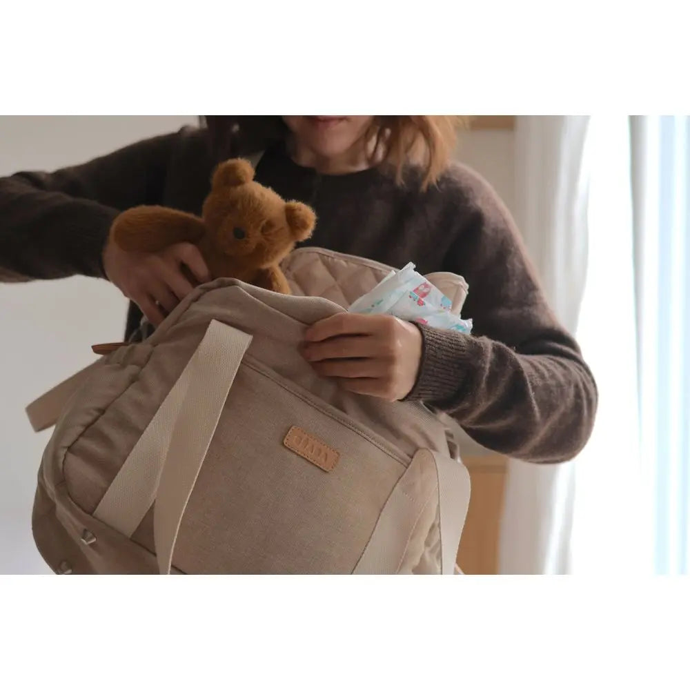 Beaba Paris Nappy Bag - Eco Clay