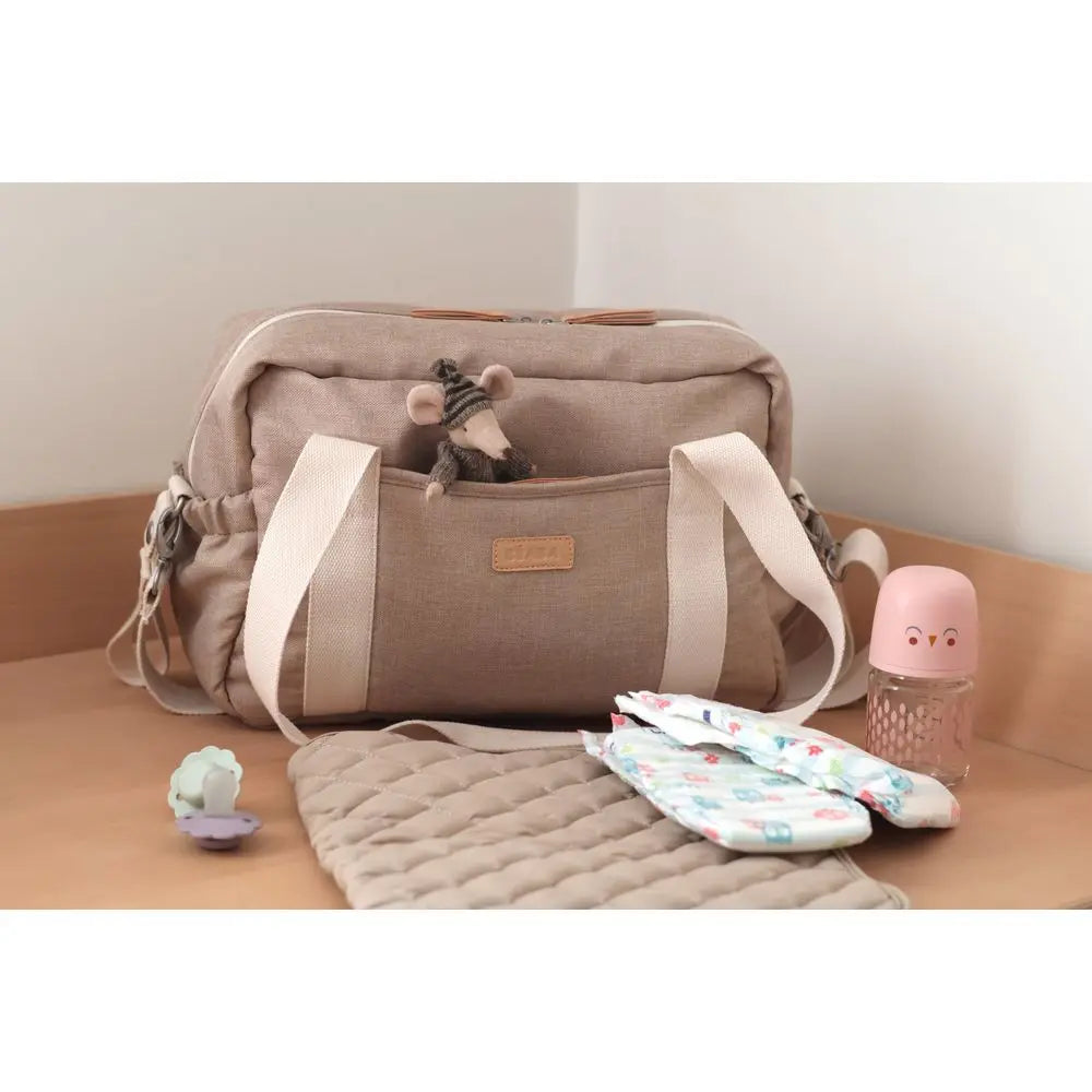 Beaba Paris Nappy Bag - Eco Clay