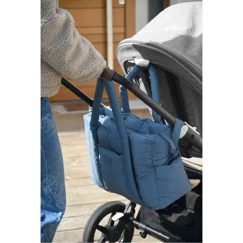 Beaba Paris Puffy Nappy Bag - Baltic Blue