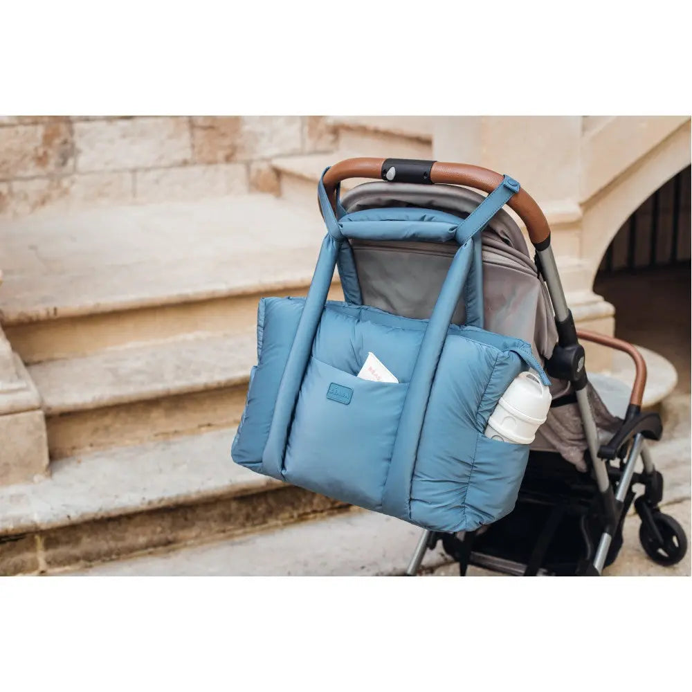 Beaba Paris Puffy Nappy Bag - Baltic Blue