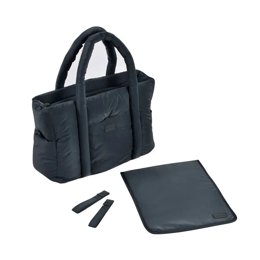 Beaba Paris Puffy Nappy Bag - Dark Grey