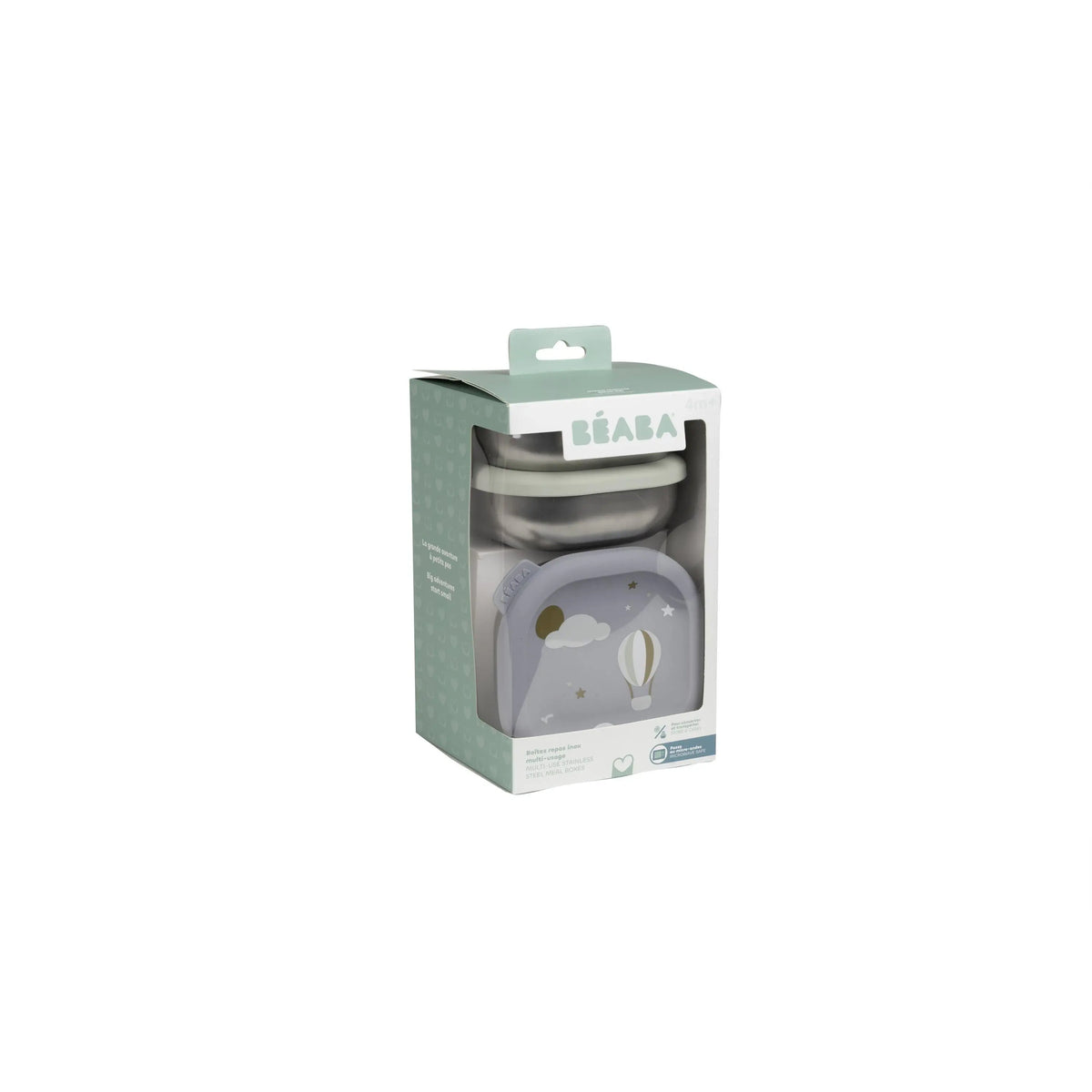 Beaba meal box microwave-safe stainless steel