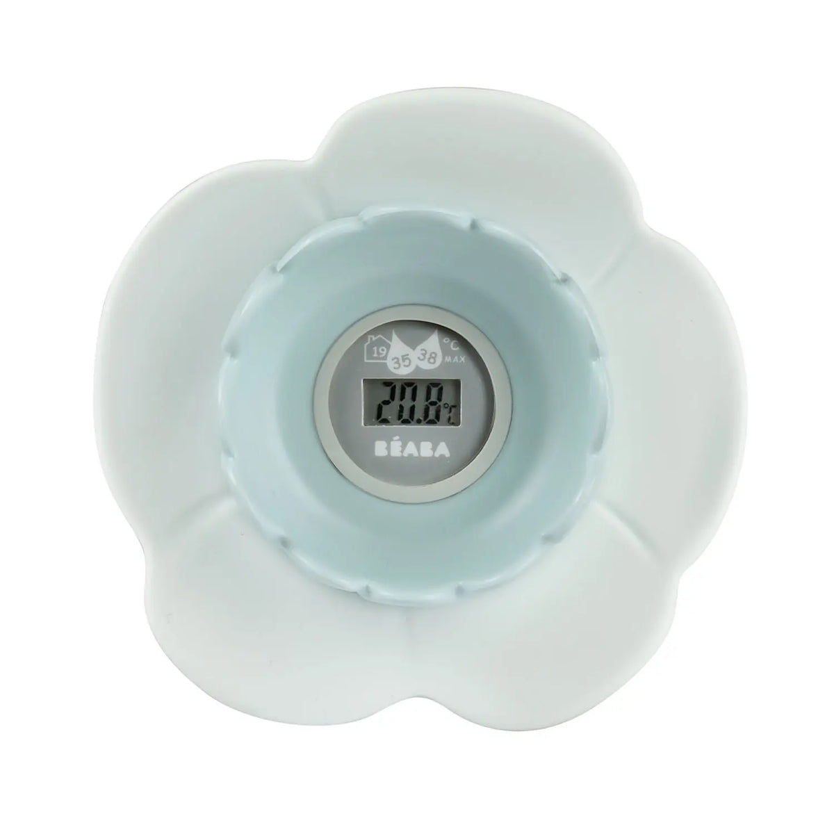 Beaba "Lotus" Multi Functional Digital Thermometer - Green Blue