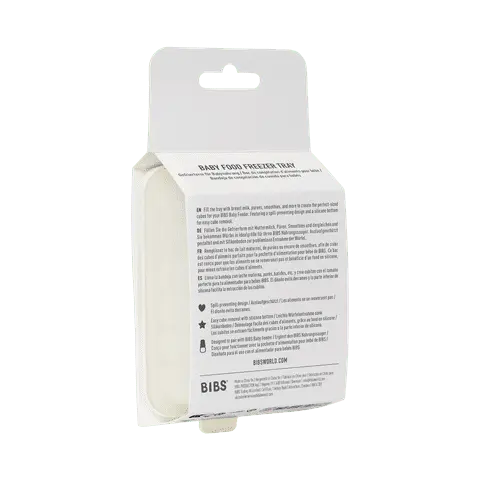 Bibs Baby Food Freezer Tray - Ivory