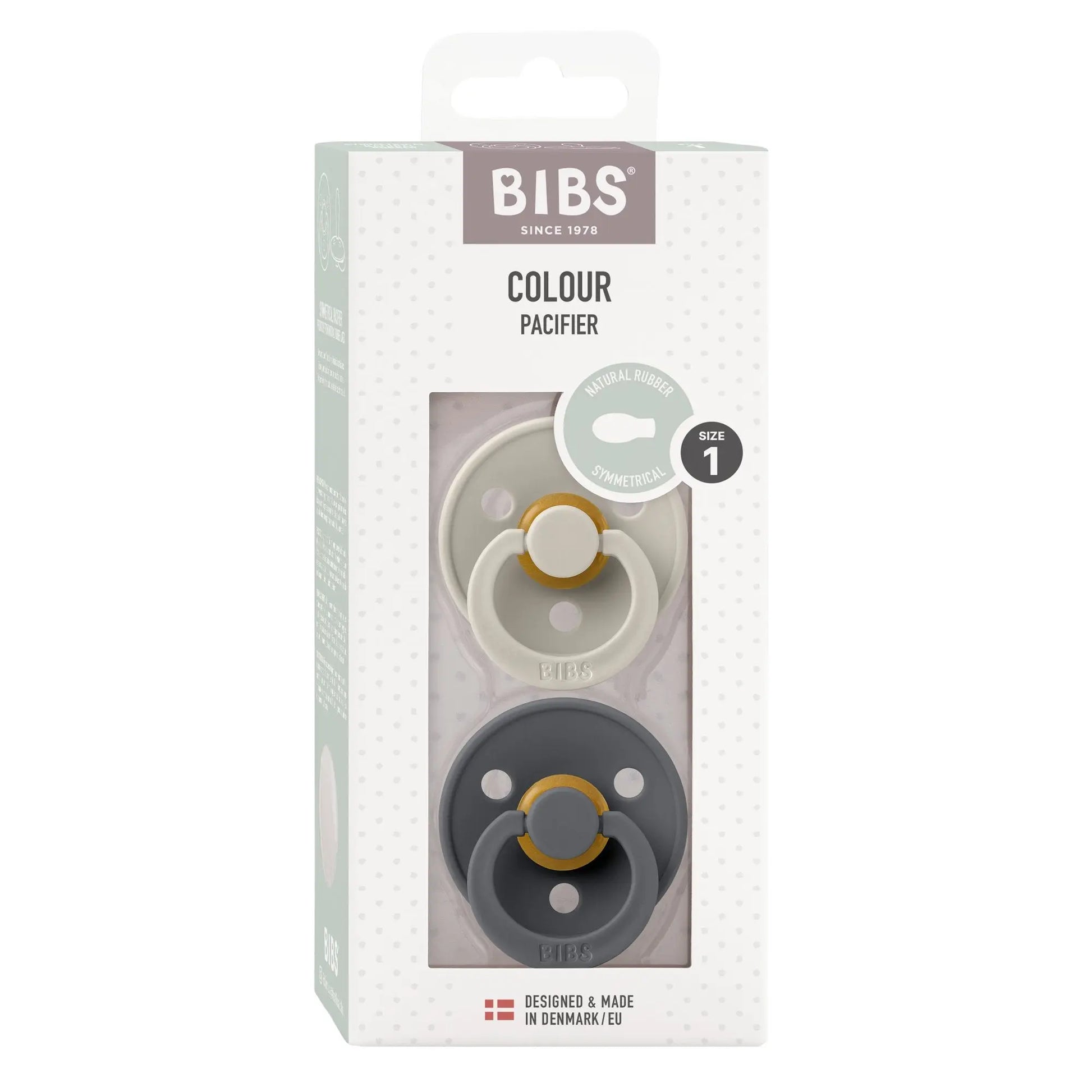 Bibs Symmetrical - Sand/Iron - (2pk)