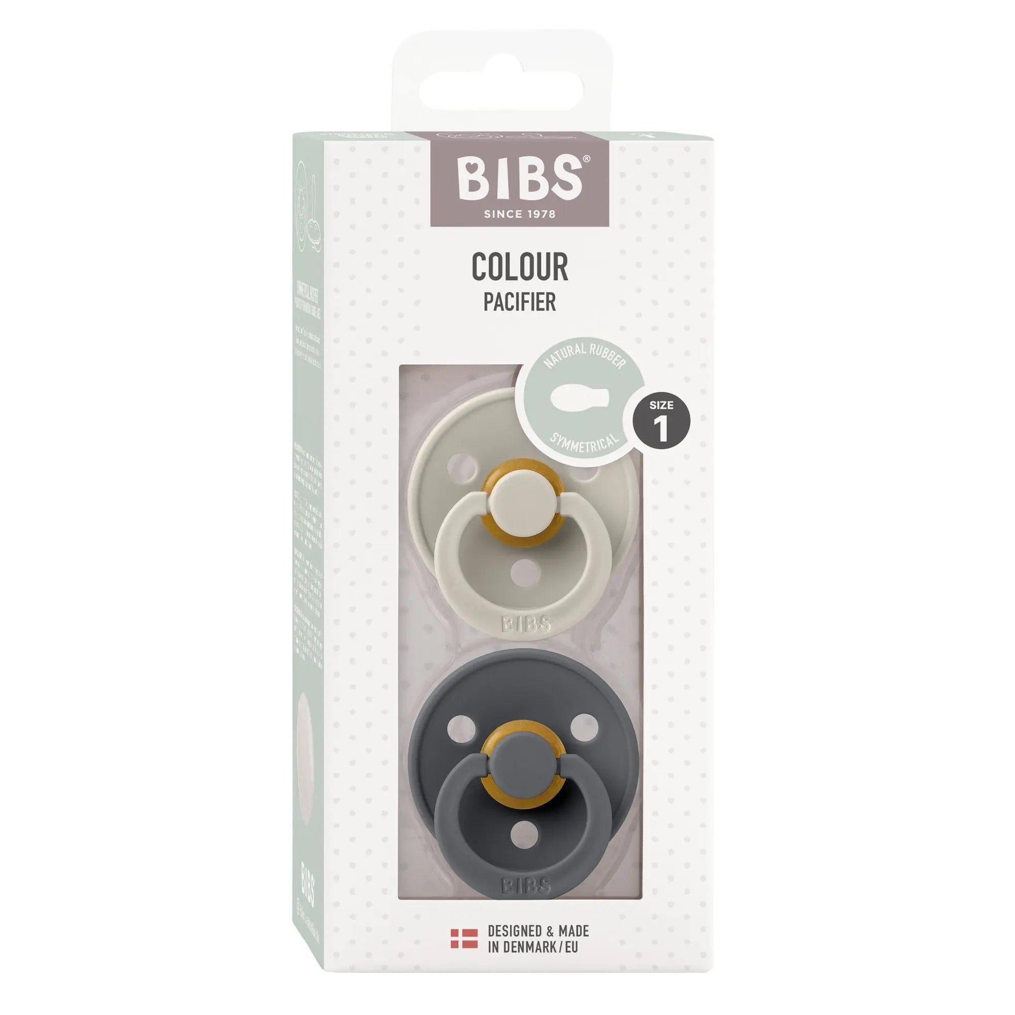 Bibs Symmetrical - Sand/Iron - (2pk)