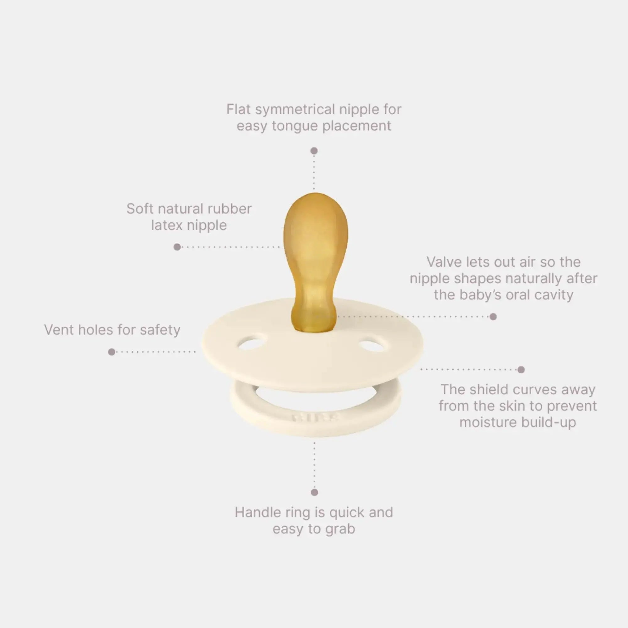 Bibs Symmetrical - Sand/Iron - (2pk)