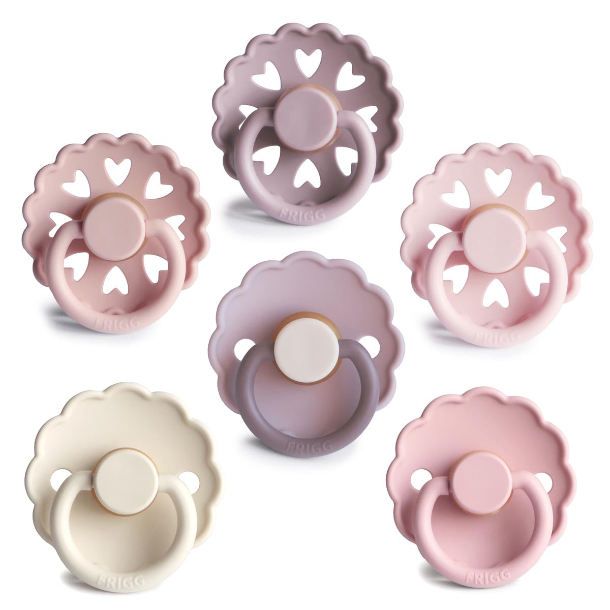 FRIGG Multi Pacifier 6 Pack Latex