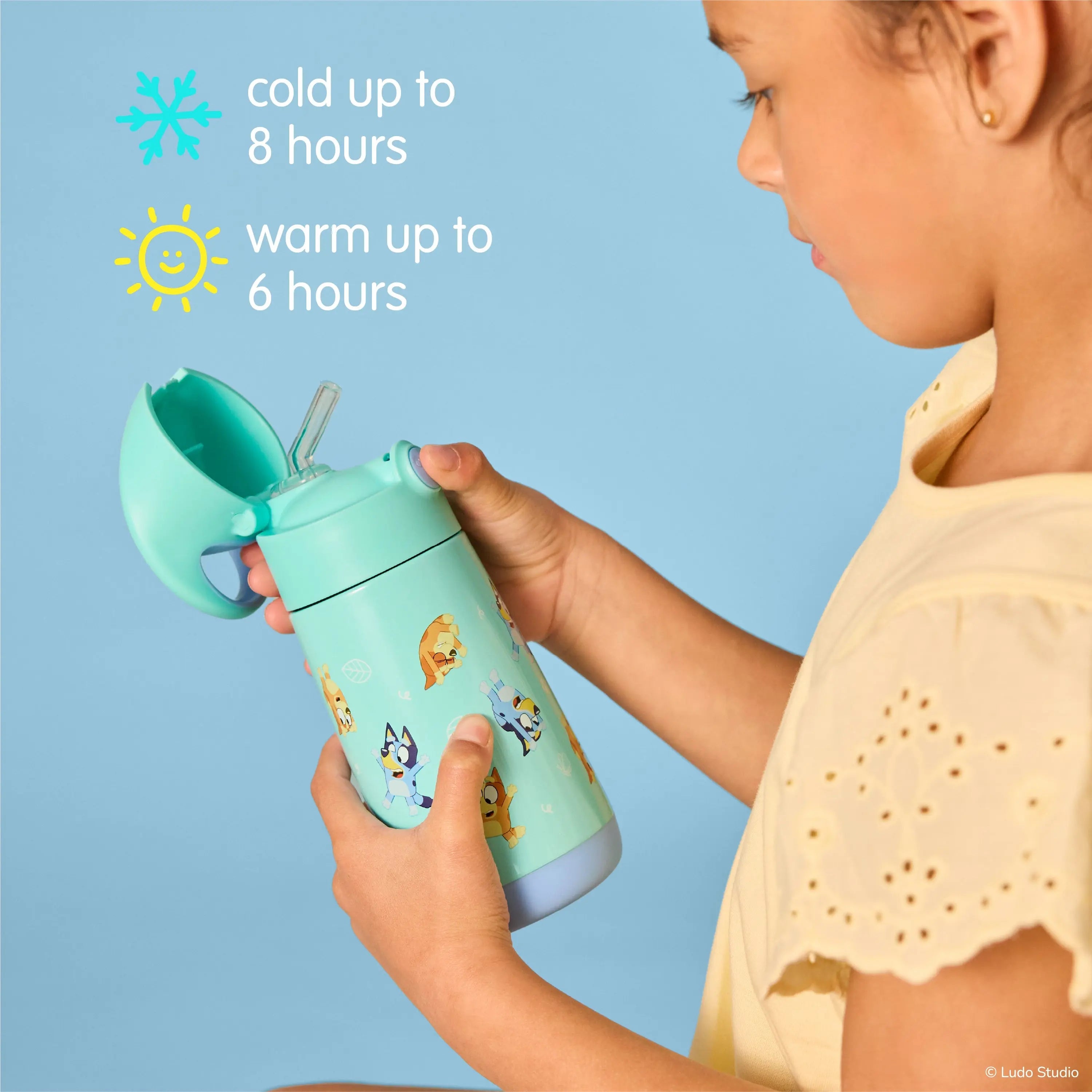 Bluey by b.box - playtime 350mL insulated drink bottle