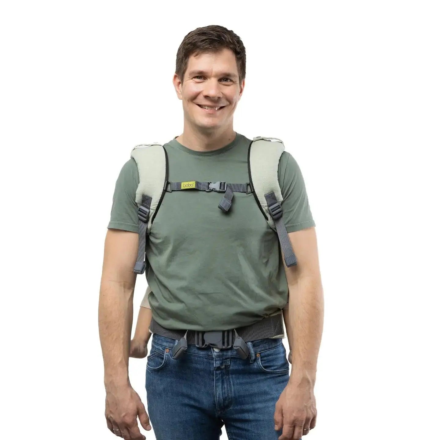 Boba X Adjustable Linen Carrier - Willow Green