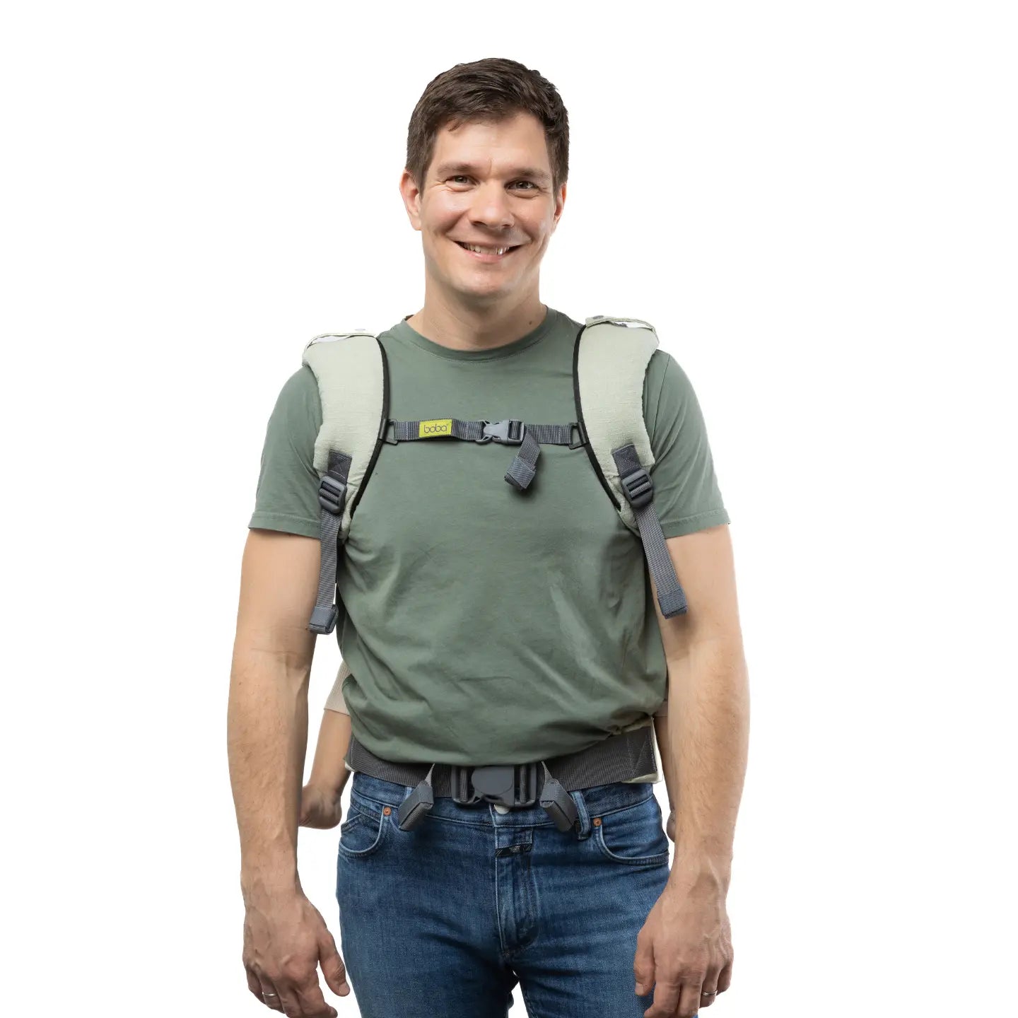 Boba X Adjustable Linen Carrier - Willow Green