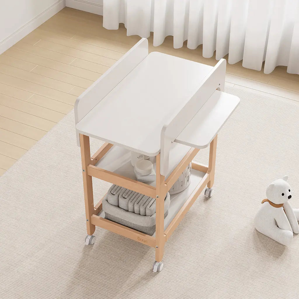 Boori Alva Changer Barley Almond – Nordic-inspired design detail