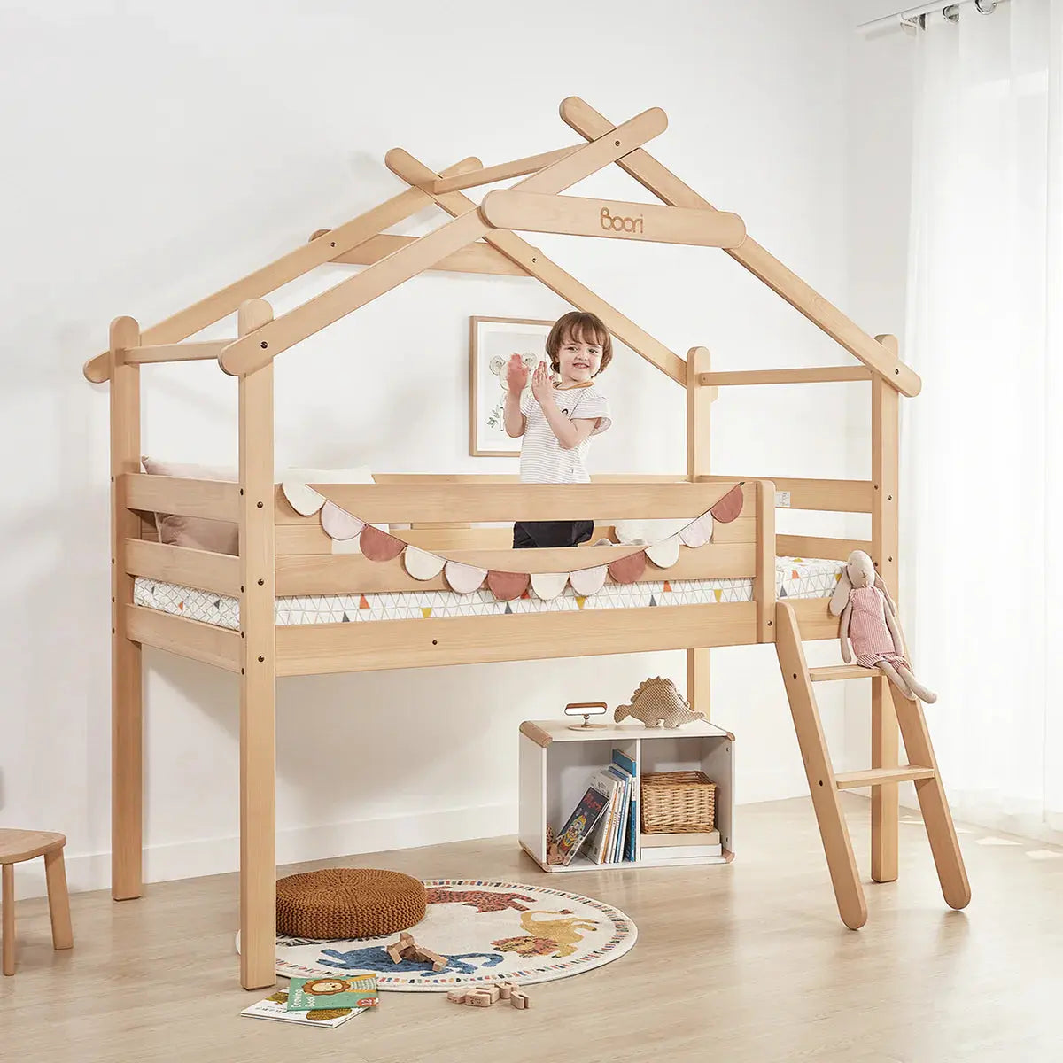 Boori Forest Teepee Single Loft Bed