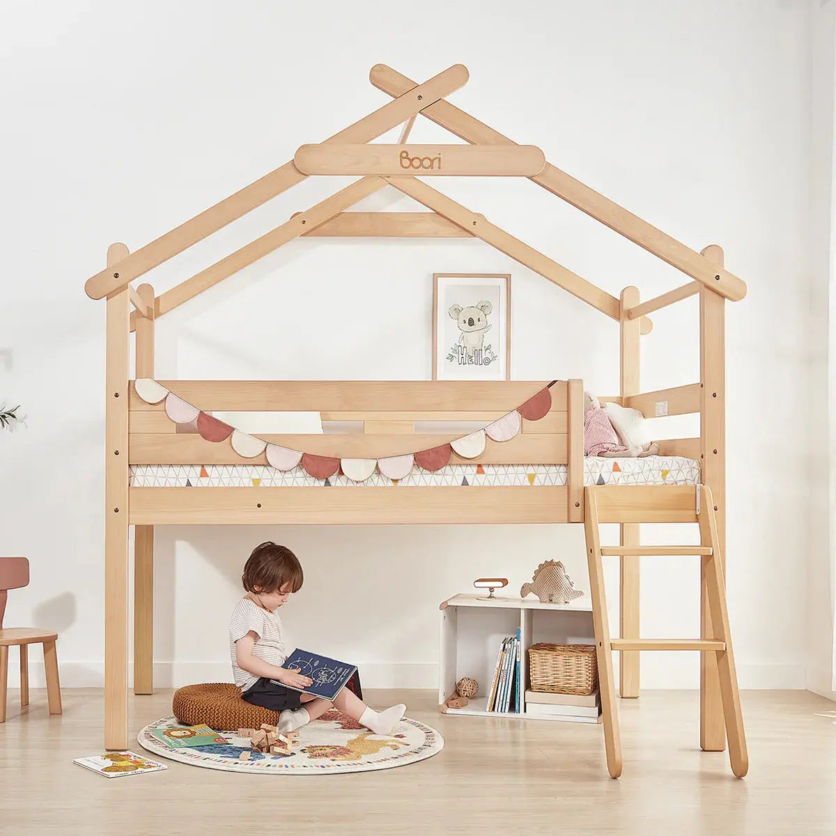 Boori Forest Teepee Single Loft Bed