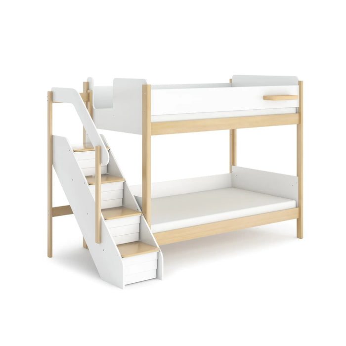 Boori Natty King Single Bunk With Storage Staircase