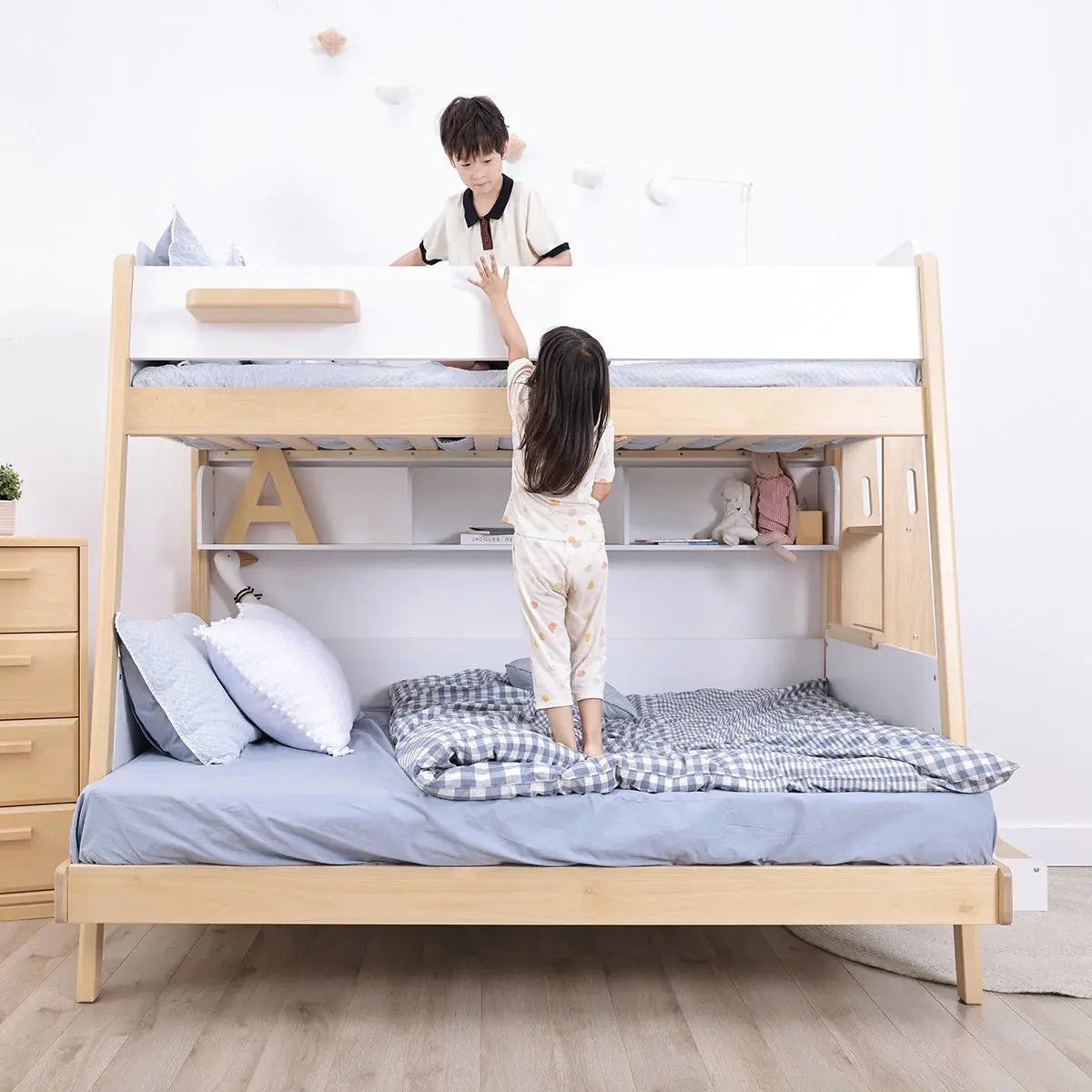 Boori Natty Maxi Bunk Bed With Ladder