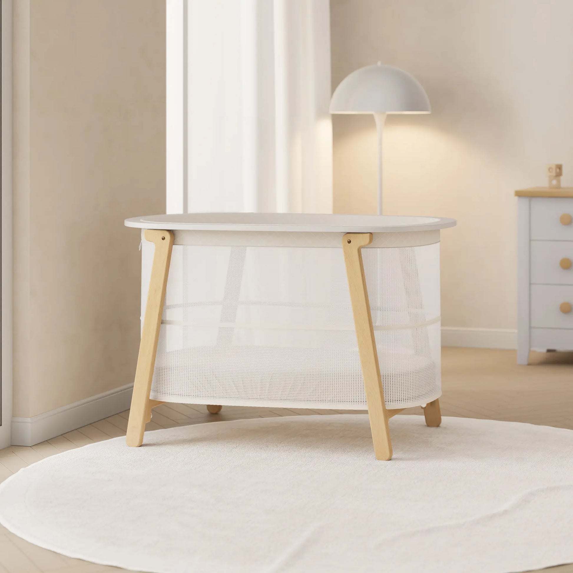 Nest Easy-store Compact Cot + Airflow Mattress