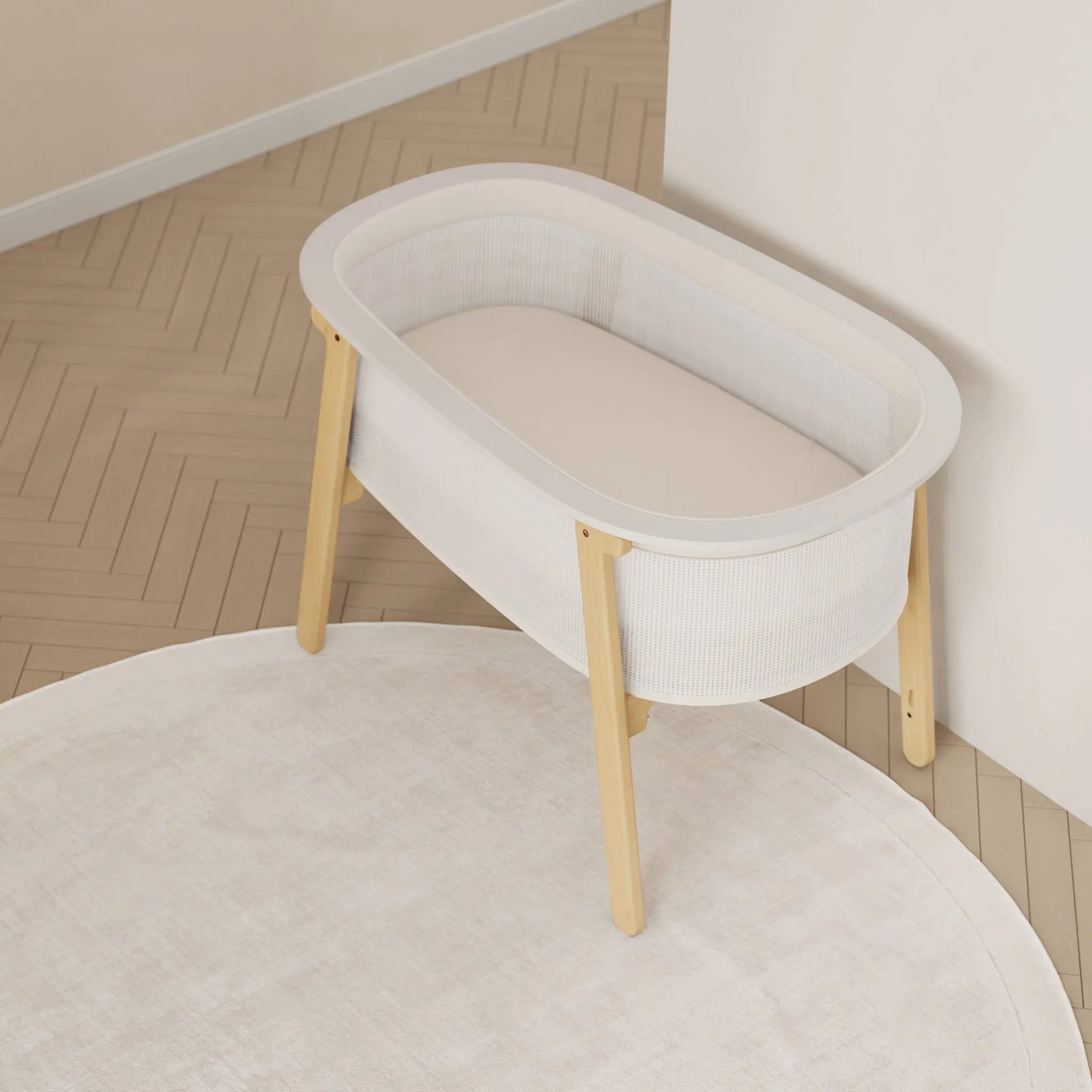 Nest Easy-store Compact Cot + Airflow Mattress