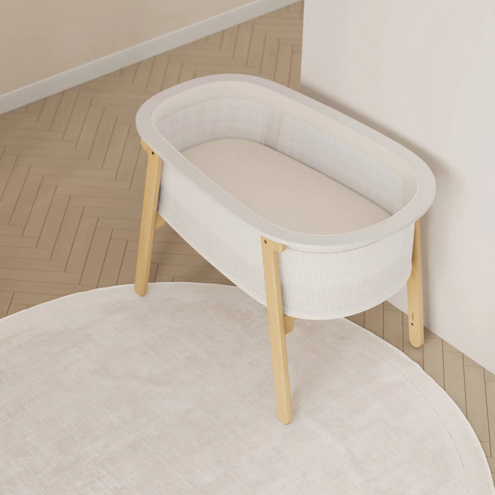 Nest Easy-store Compact Cot + Airflow Mattress