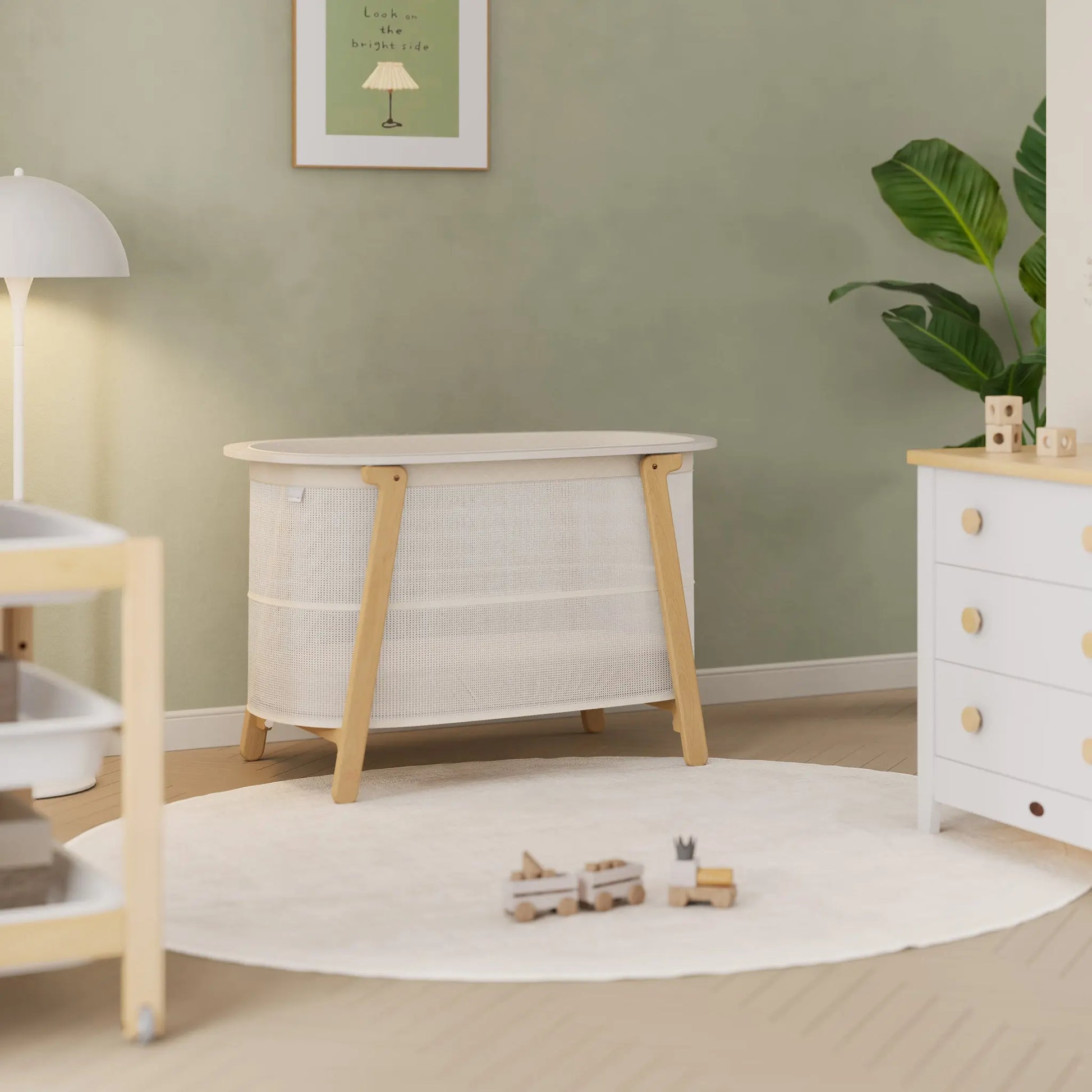 Nest Easy-store Compact Cot + Airflow Mattress