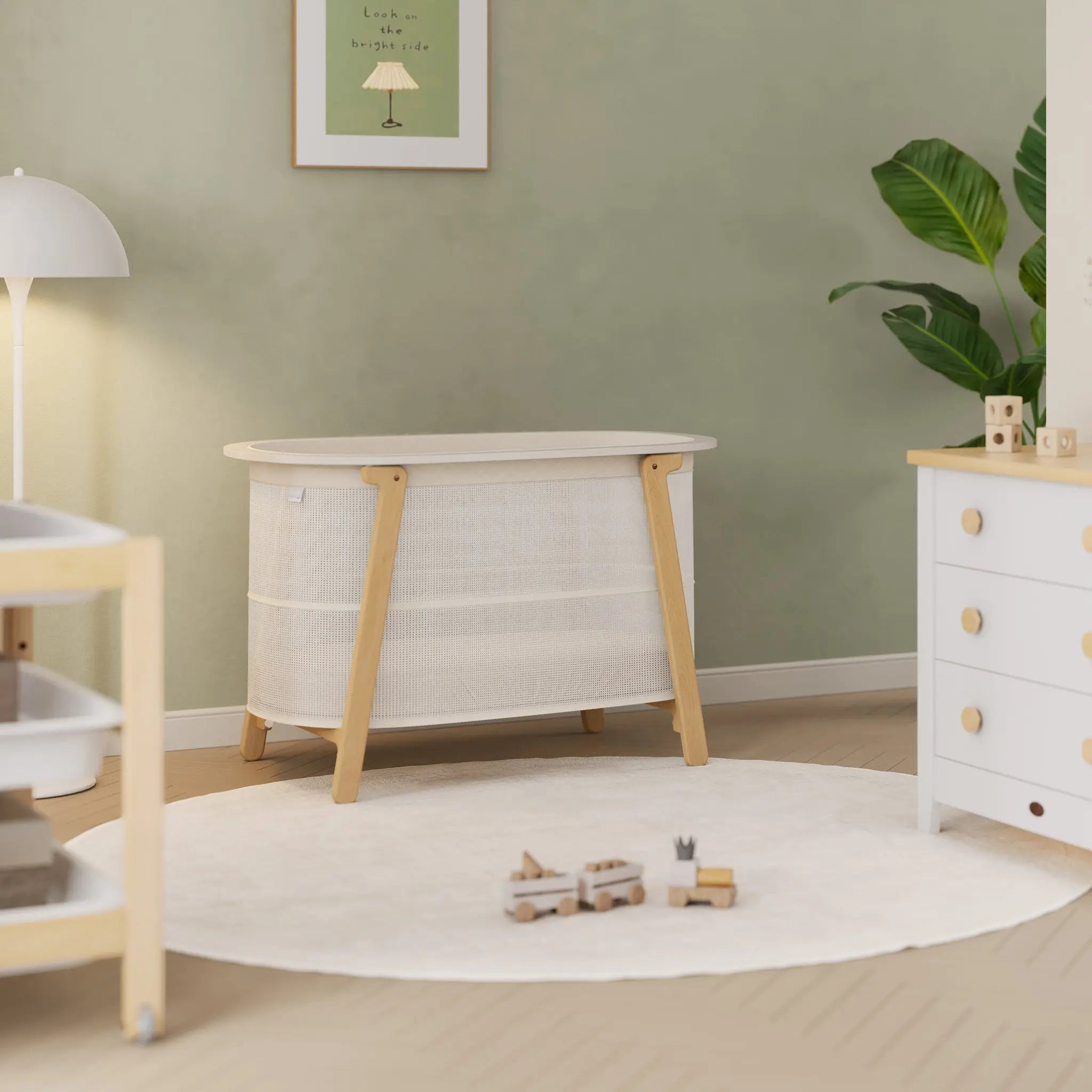 Nest Easy-store Compact Cot + Airflow Mattress