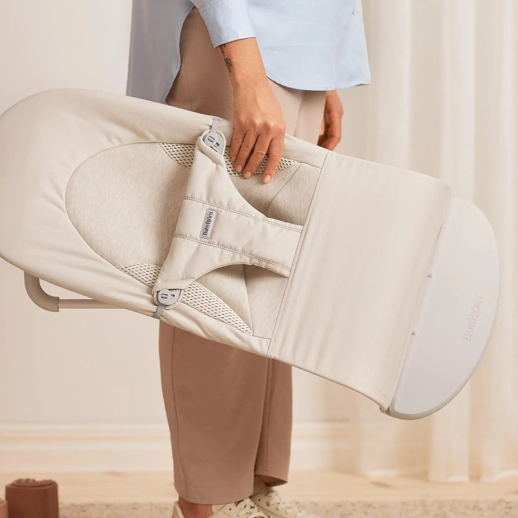 Bouncer Balance Soft - Woven-jersey Trifabric