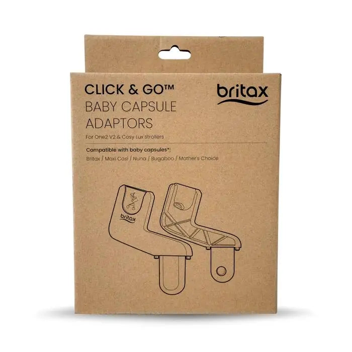 Britax Click & Go Baby Capsule Adaptors One2 V2 Cosy Lux