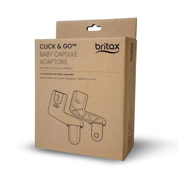 Britax Click & Go Baby Capsule Adaptors One2 V2 Cosy Lux