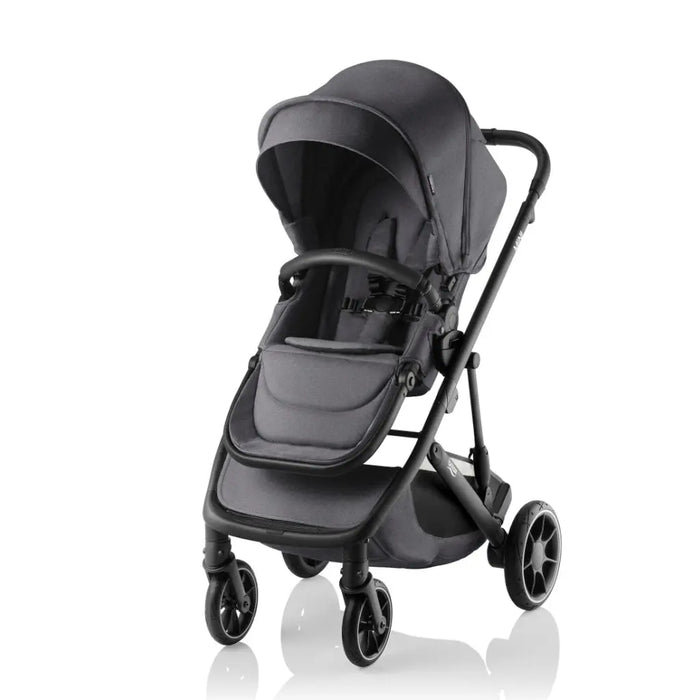 Britax Mini Stroller + Mini Bassinet - Mineral Grey