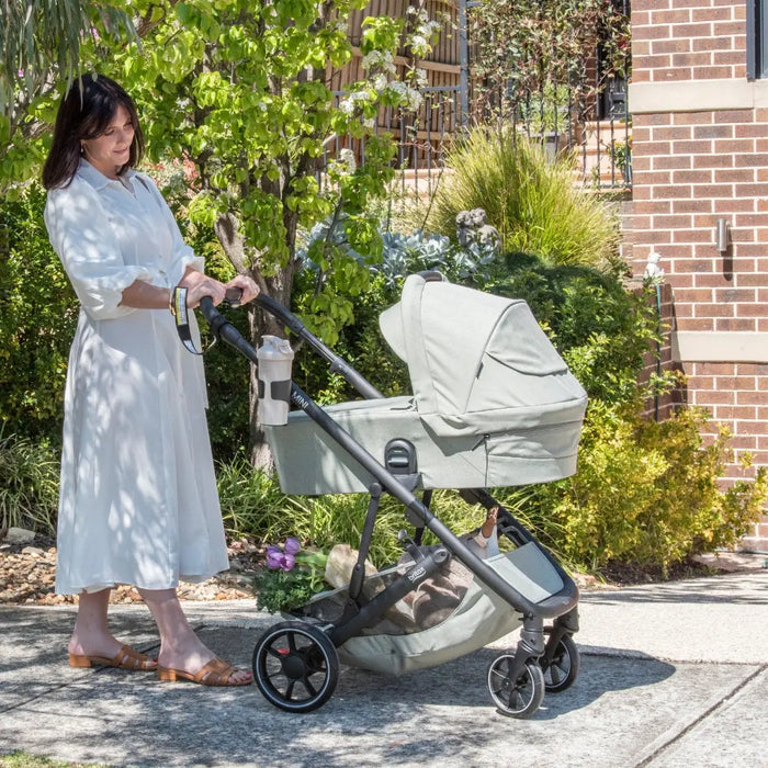 Britax Mini Stroller + Mini Bassinet - Mineral Grey