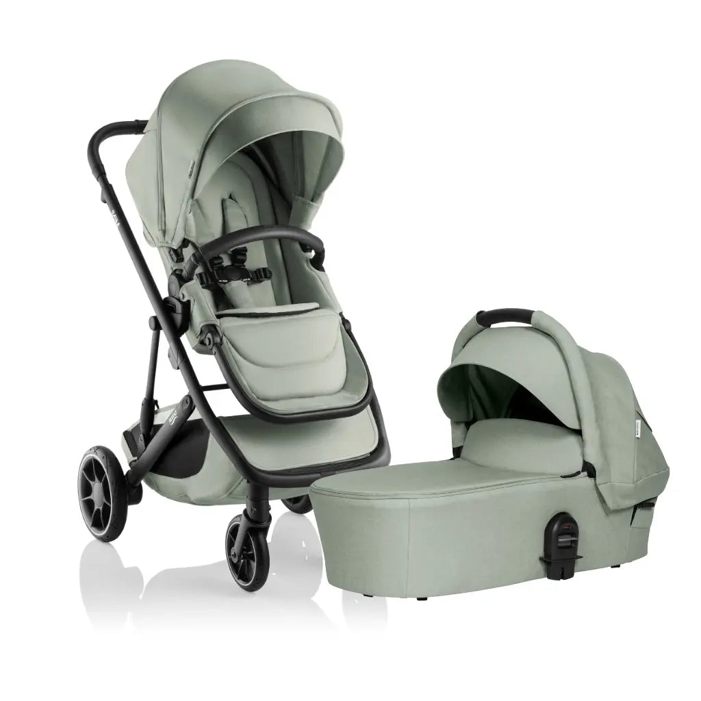 Britax Mini Stroller + Mini Bassinet - Sage Green