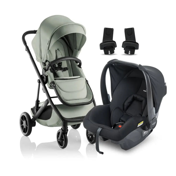 grey britax travel system Britax Mini Stroller Travel System