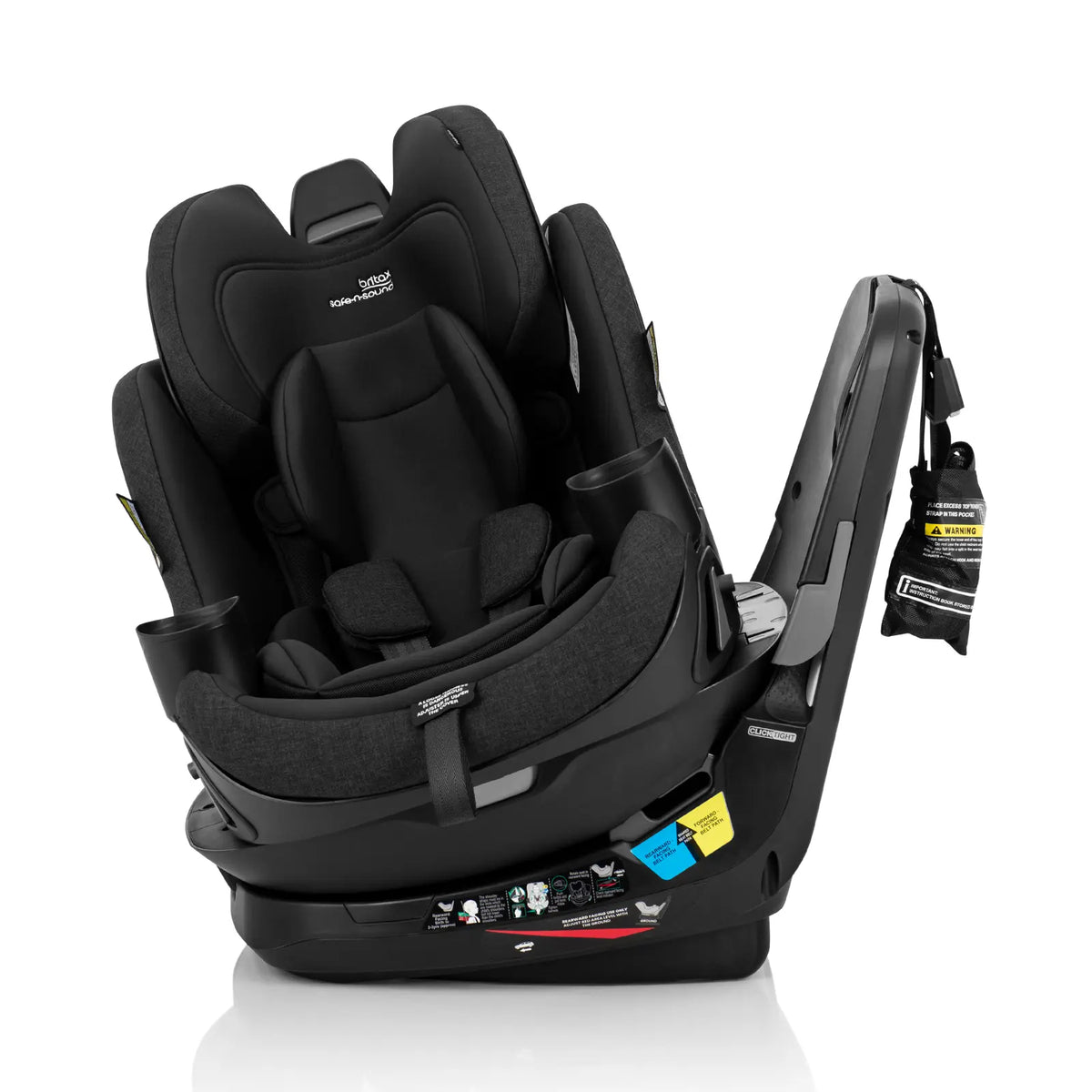 Britax Skye 360 harness and headrest detail