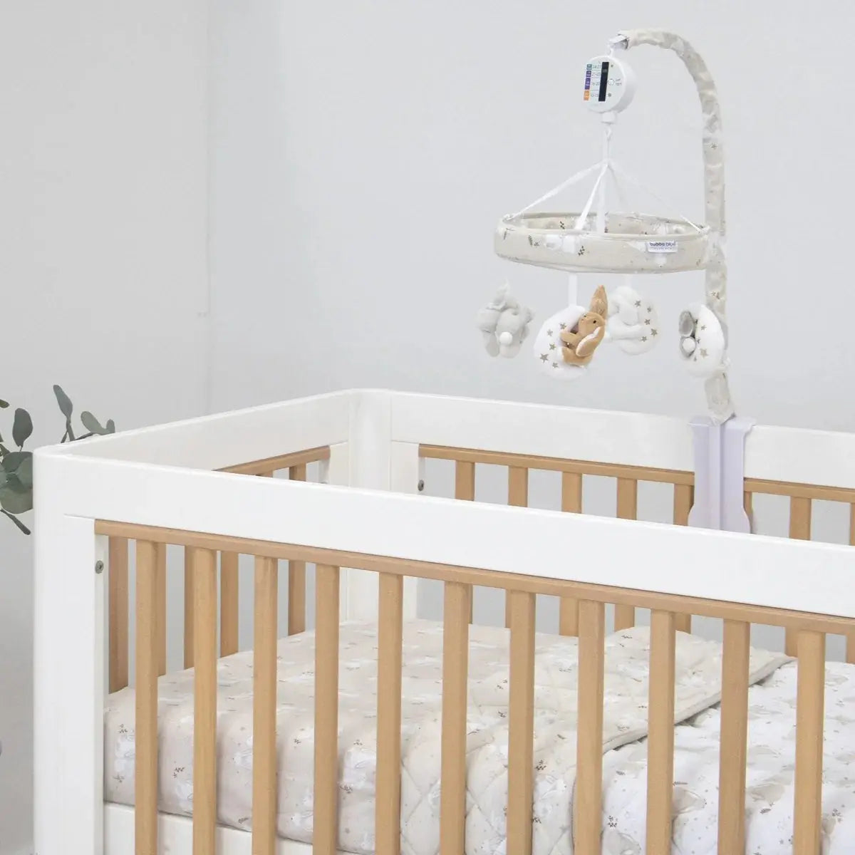 Bubba Blue Musical Cot Mobile - Bunny Dreams