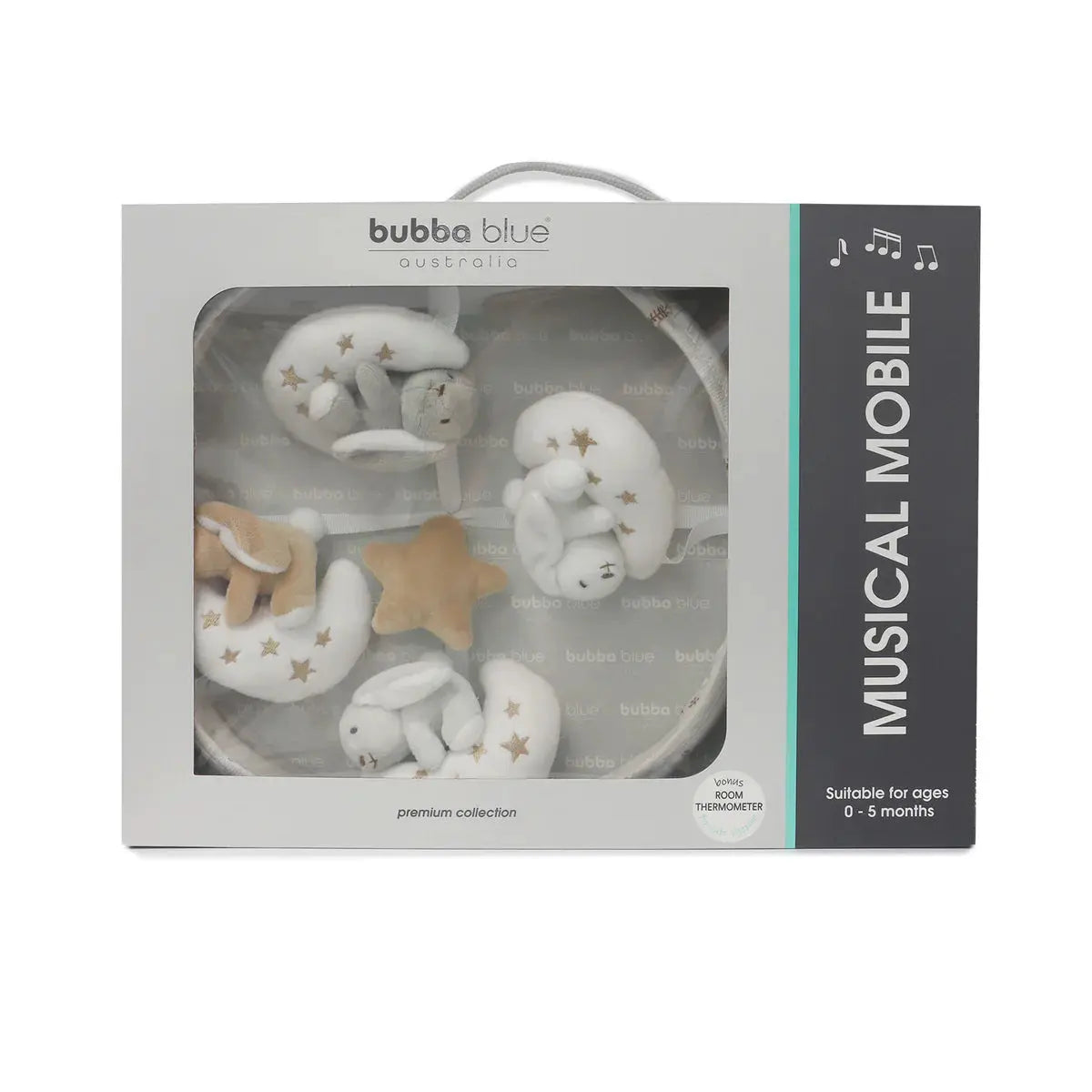 Bubba Blue Musical Cot Mobile - Bunny Dreams