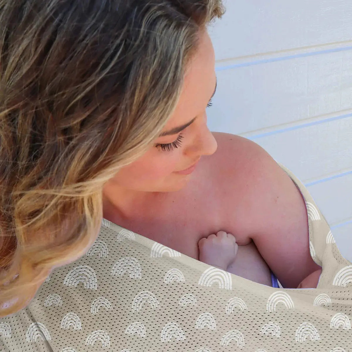 Bubba Blue Nordic 2pk AIR+ Mesh Nursing Scarf