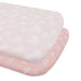 Bubba Blue Nordic 2pk Jersey Co-sleeper Fitted Sheets