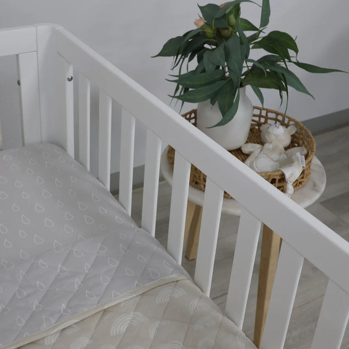 Bubba Blue Nordic Reversible Cot Quilt/Playmat